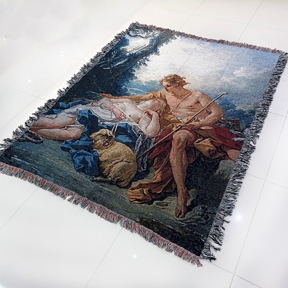 Vivienne Westwood Other - Custom woven 'Daphnis & Chloe' Boucher throw